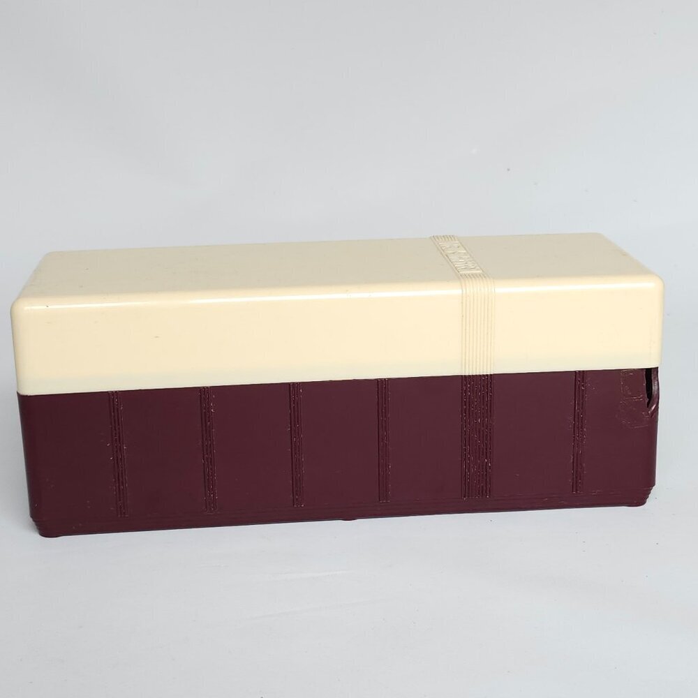 Vintage Maroon View-Master Collector's Case, Reel Viewer Sawyer's 60s 70s
